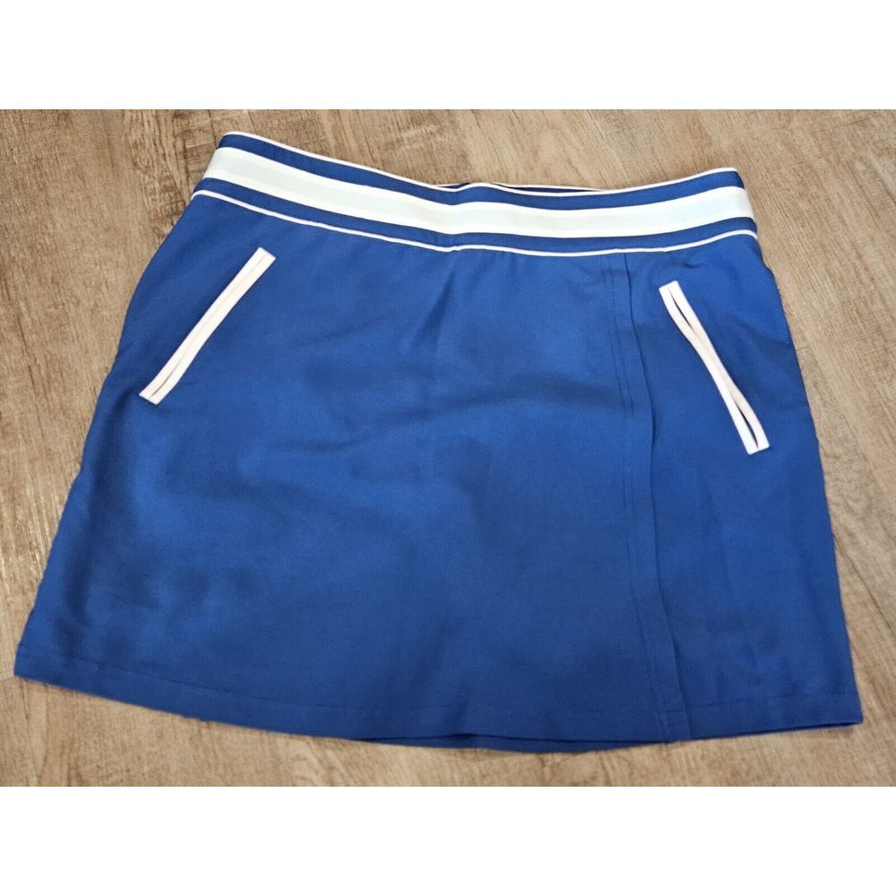 Tommy Hilfiger Blue Skort with White Stripes